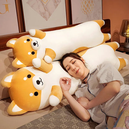 Plushyy Long Corgi Pillow